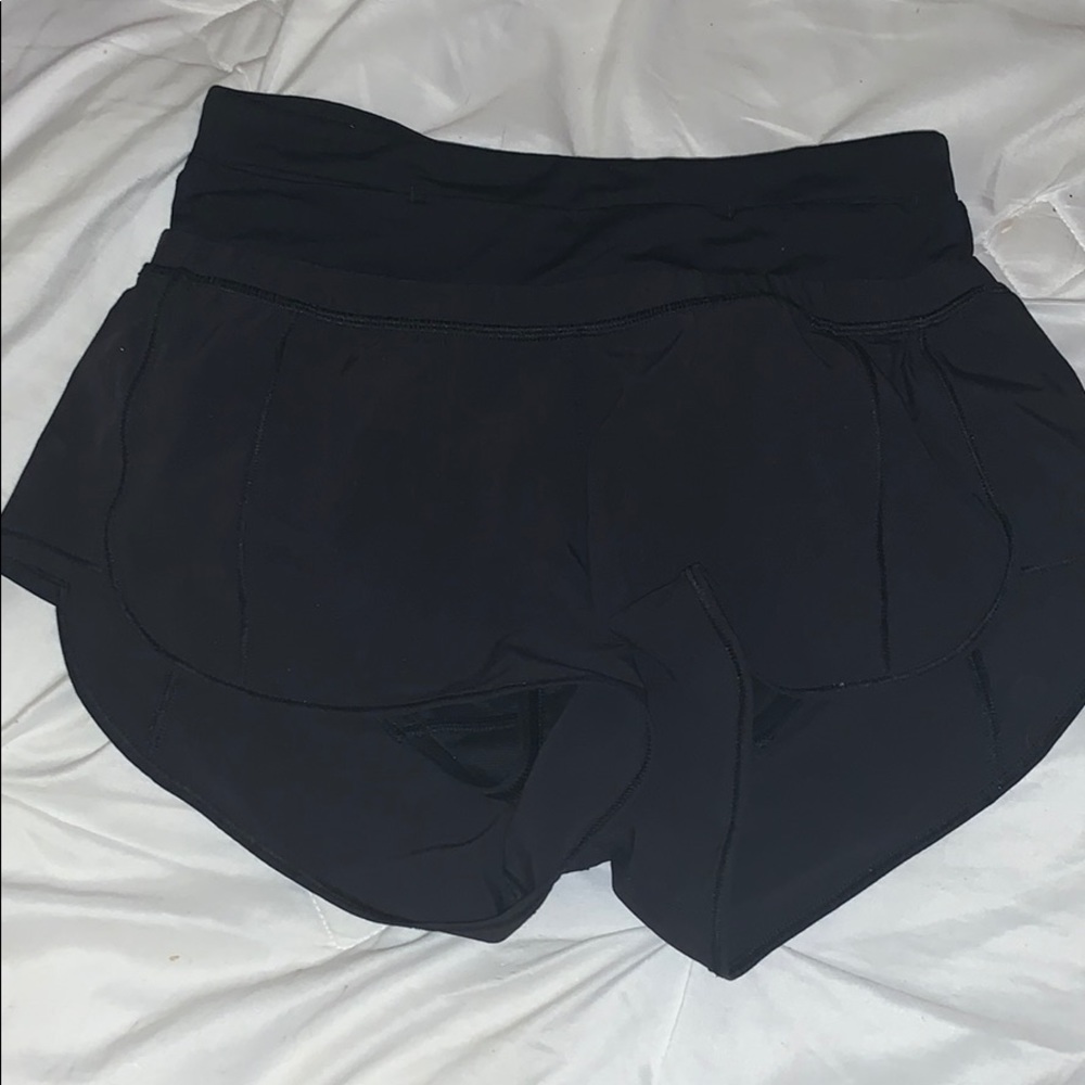 Black Lululemon shorts